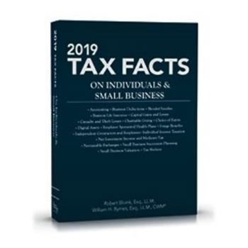 Paperback 2019 Tax Facts on Individuals & Small Business Book