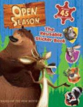 Paperback Open Season: Reusable Sticker Book