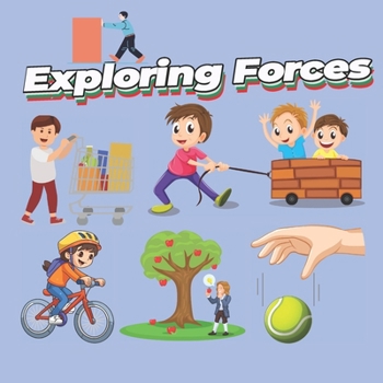 Exploring Forces: push, pull, magnetic, applied force, tension force gravity and friction forces physics for kids newton three laws of motion, first law of inertia.