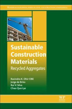 Hardcover Sustainable Construction Materials: Recycled Aggregates Book