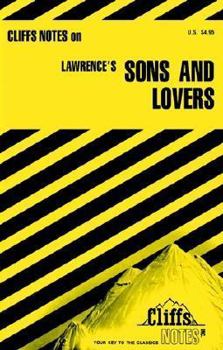 Paperback Cliffsnotes on Lawrence's Sons and Lovers Book