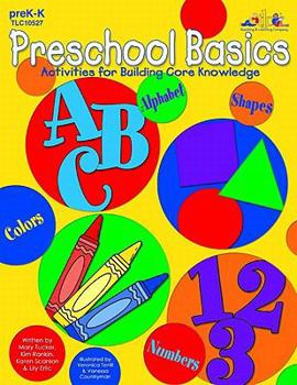 Paperback Preschool Basics: Alphabet, Colors, Numbers, Shapes Book