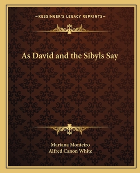 Paperback As David and the Sibyls Say Book