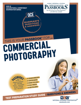 Paperback Commercial Photography (Oce-12): Passbooks Study Guide Volume 12 Book