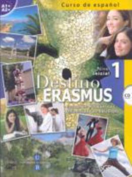 Paperback Destino Erasmus 1 + CD [Spanish] Book