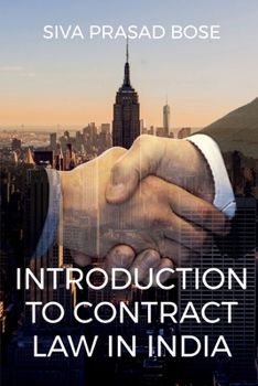 Paperback Introduction to Contract Law in India Book