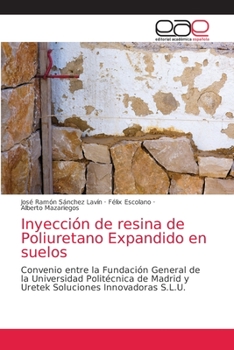 Paperback Inyección de resina de Poliuretano Expandido en suelos [Spanish] Book