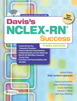 Paperback Davis's Nclex-Rn(r) Success Book