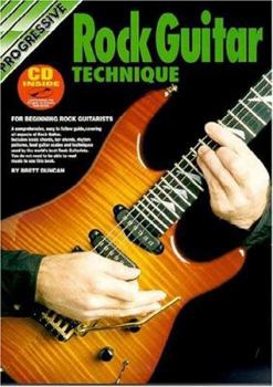 Paperback Rock Guitar Technique Bk/CD: For Beginning Rock Guitarists Book