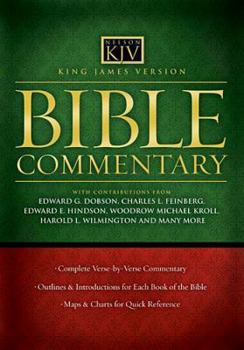 Hardcover King James Version Bible Commentary Book