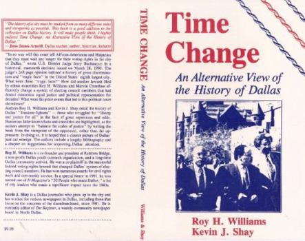 Paperback Time Change: An Alternative View of the History of Dallas Book