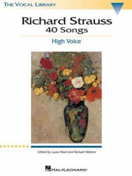 Paperback Richard Strauss: 40 Songs: High Voice Book