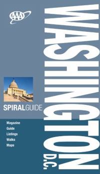Spiral-bound AAA Spiral Guide Washington D.C. Book