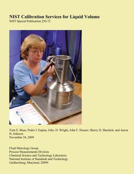 Paperback NIST Calibration Services for Liquid Volume Book