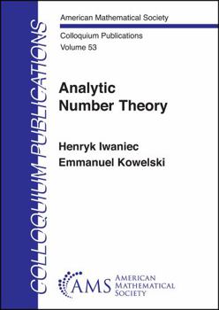 Paperback Analytic Number Theory (American Mathematical Society: Colloquium Publications, 53) Book