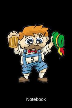 Notebook: Traditional Bavarian Guy Oktoberfest