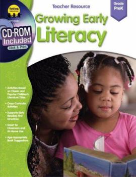 Paperback Growing Early Literacy, Grade Prek Book