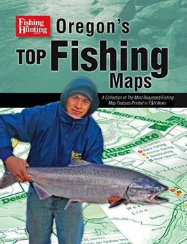 Paperback Oregon's Top Fishing Maps Book