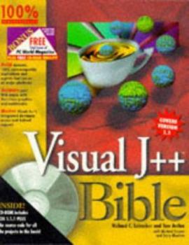 Paperback Visual J++ Bible [With Includes JDK 1.1.1, WinZip, Applications...] Book