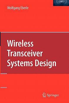Paperback Wireless Transceiver Systems Design Book