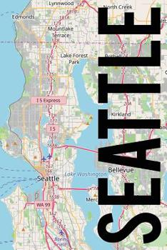 Paperback Seattle: 6x9 blank lined journal Book