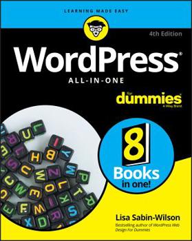 Paperback Wordpress All-In-One for Dummies Book