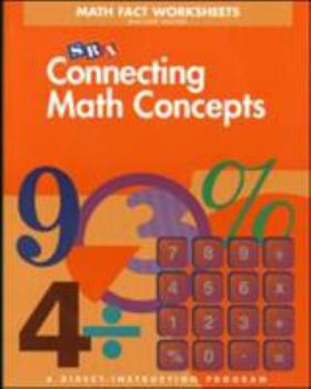 Hardcover Connecting Math Concepts Level B, Math Facts Blackline Masters Book