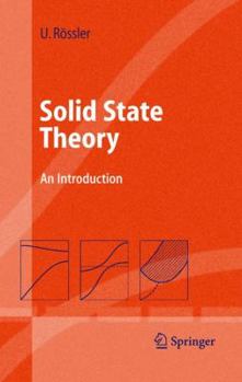 Hardcover Solid State Theory: An Introduction Book