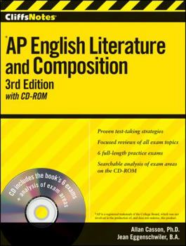 Paperback CliffsNotes AP English Literature and Composition Book