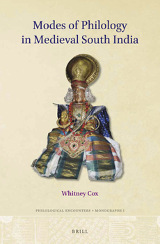 Hardcover Modes of Philology in Medieval South India Book