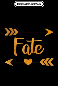 Composition Notebook: FATE TX TEXAS Funny City Home Roots USA Women Gift  Journal/Notebook Blank Lined Ruled 6x9 100 Pages
