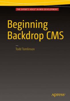 Paperback Beginning Backdrop CMS Book