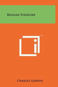 Hardcover Belgian Folklore Book