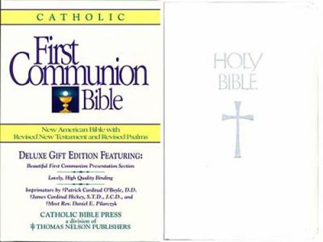 Imitation Leather First Communion Bible Book