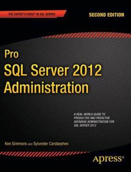 Paperback Pro Sql Server 2012 Administration (Apress) Book