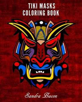 Paperback Tiki Masks Coloring Book