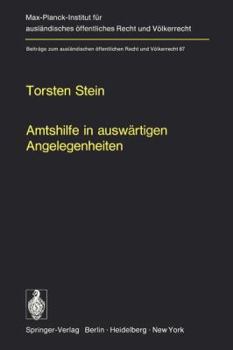 Paperback Amtshilfe in Auswärtigen Angelegenheiten [German] Book