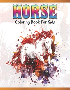 Horse Coloring Book for Kids: Cute... book