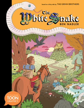 Hardcover The White Snake: A Toon Graphic Book