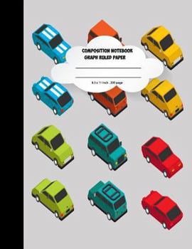 Paperback Composition Notebook Graph Ruled Paper,8.5 x 11 inch,200 pages: Large notebook for school / student / office / teacher Book