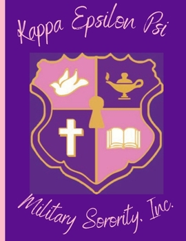 Paperback &#922;appa Epsilon Psi Military Sorority, Inc (&#922;&#917;&#936;) 8.5x11 Journal Book (Crest) Book