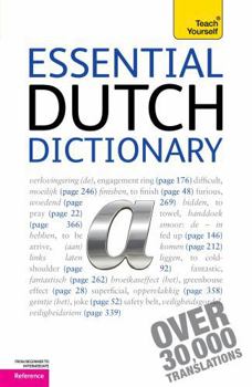 Paperback Essential Dutch Dictionary Book