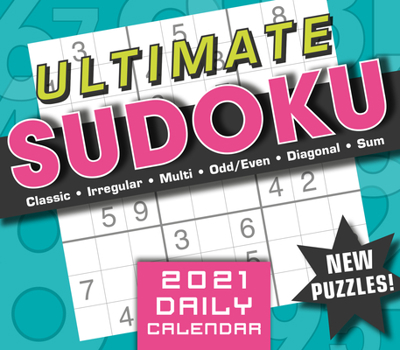 Calendar 2021 Ultimate Sudoku Boxed Daily Calendar Book