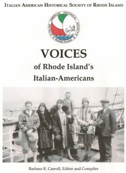 Paperback Voices of Rhode Island's Italian-Americans Book