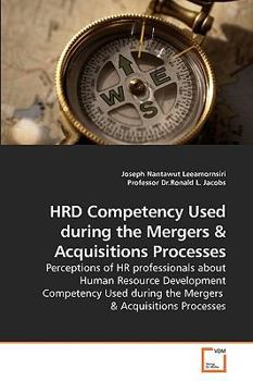 Paperback HRD Competency Used during the Mergers Book