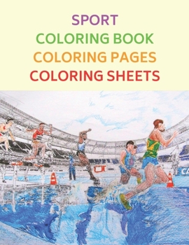 Sport Coloring Book, Coloring Pages, Coloring Sheets