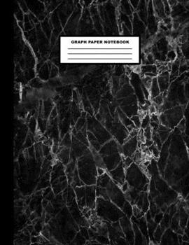 Paperback Graph Paper Notebook: Marble Cover Design - Quad Ruled - 120 Pages - 8.5" X 11" - Matte Finished Soft Cover Book