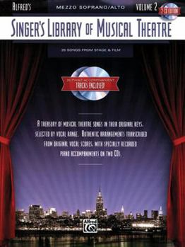 Paperback Singer's Library Of Musical Theatre Vol. 2, 2 Cds Mezzo Soprano/alto Book