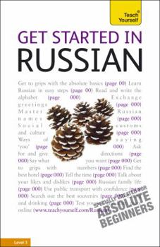 Paperback Get Started in Russian: A Teach Yourself Guide Book