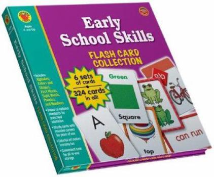 Cards Early School Skills Flash Card Collection Book